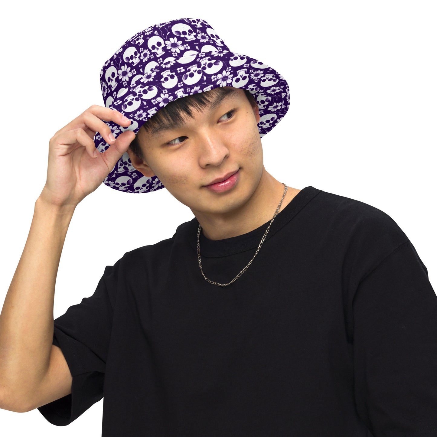 Bucket Hat - Memento Mori (Purple)
