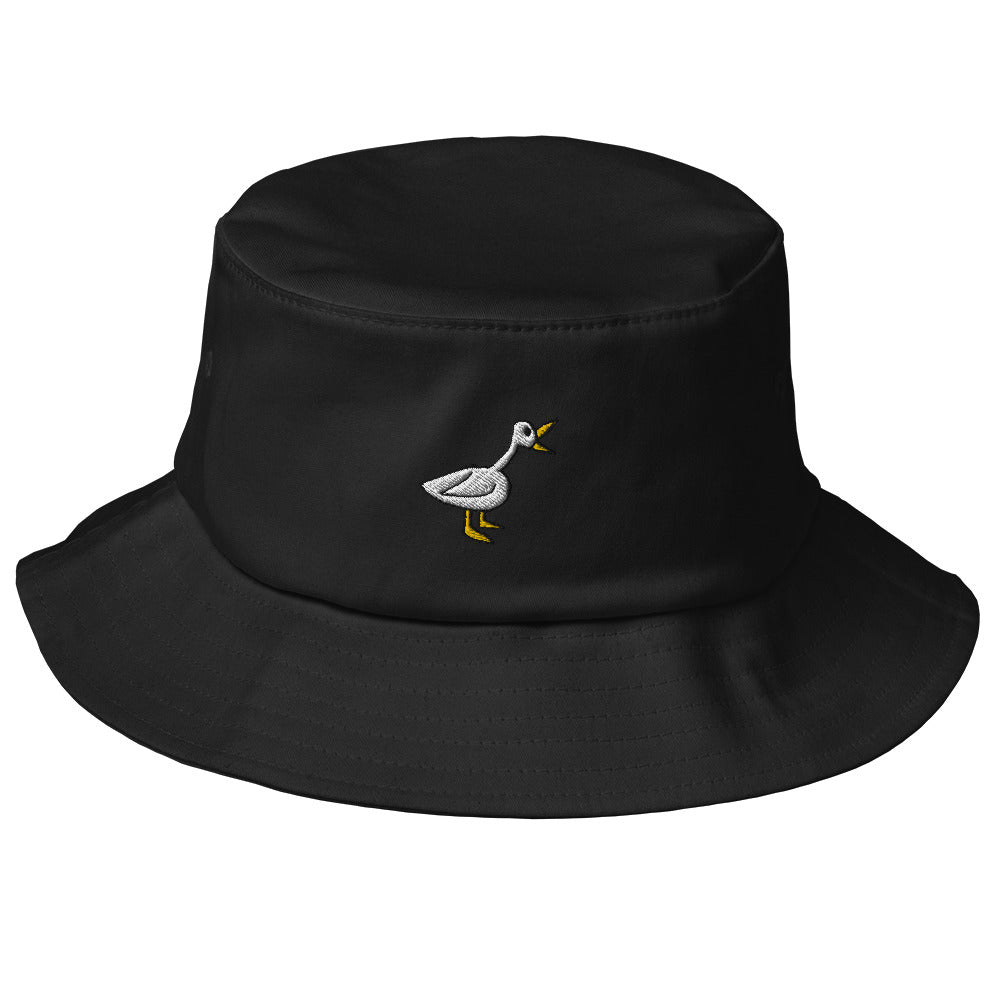 Old School Bucket Hat - Swan