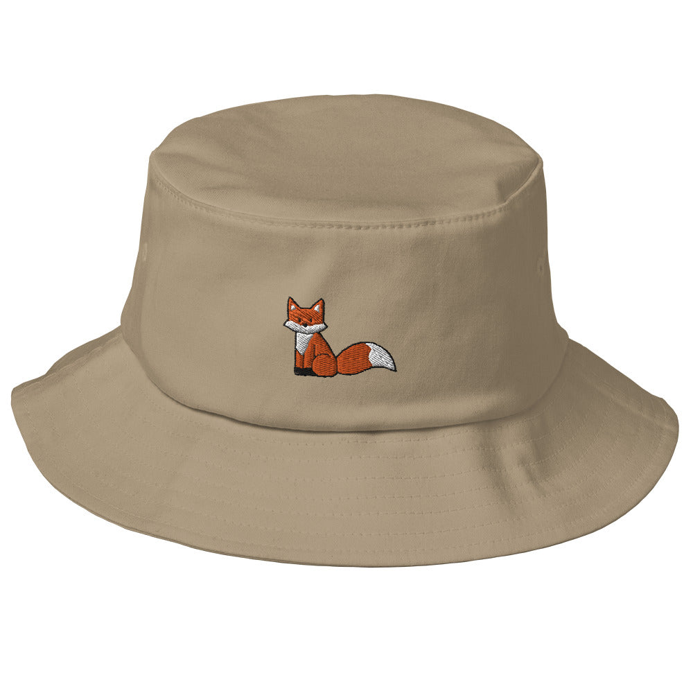 Old School Bucket Hat - Fox