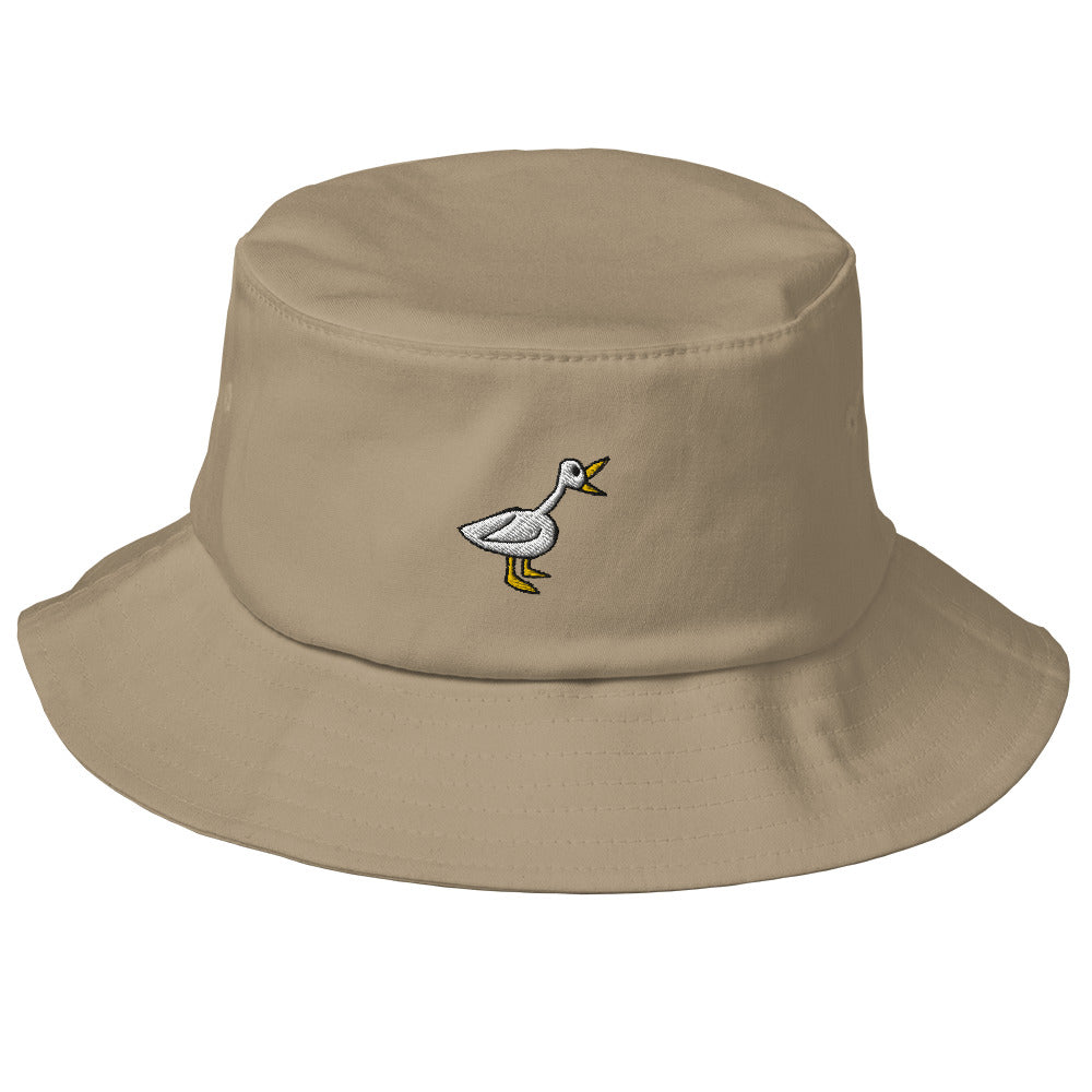 Old School Bucket Hat - Swan