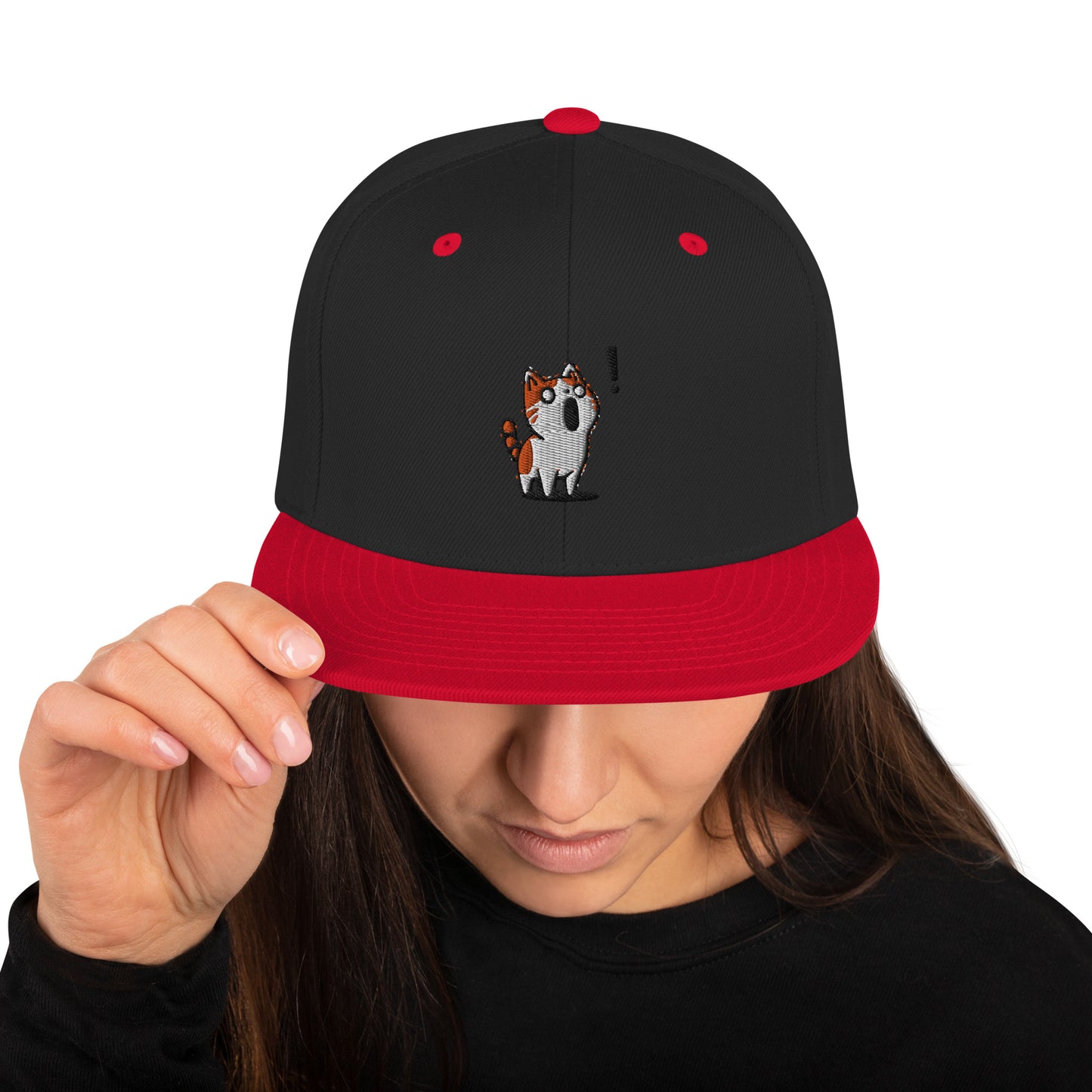 Snapback Hat - Cat!