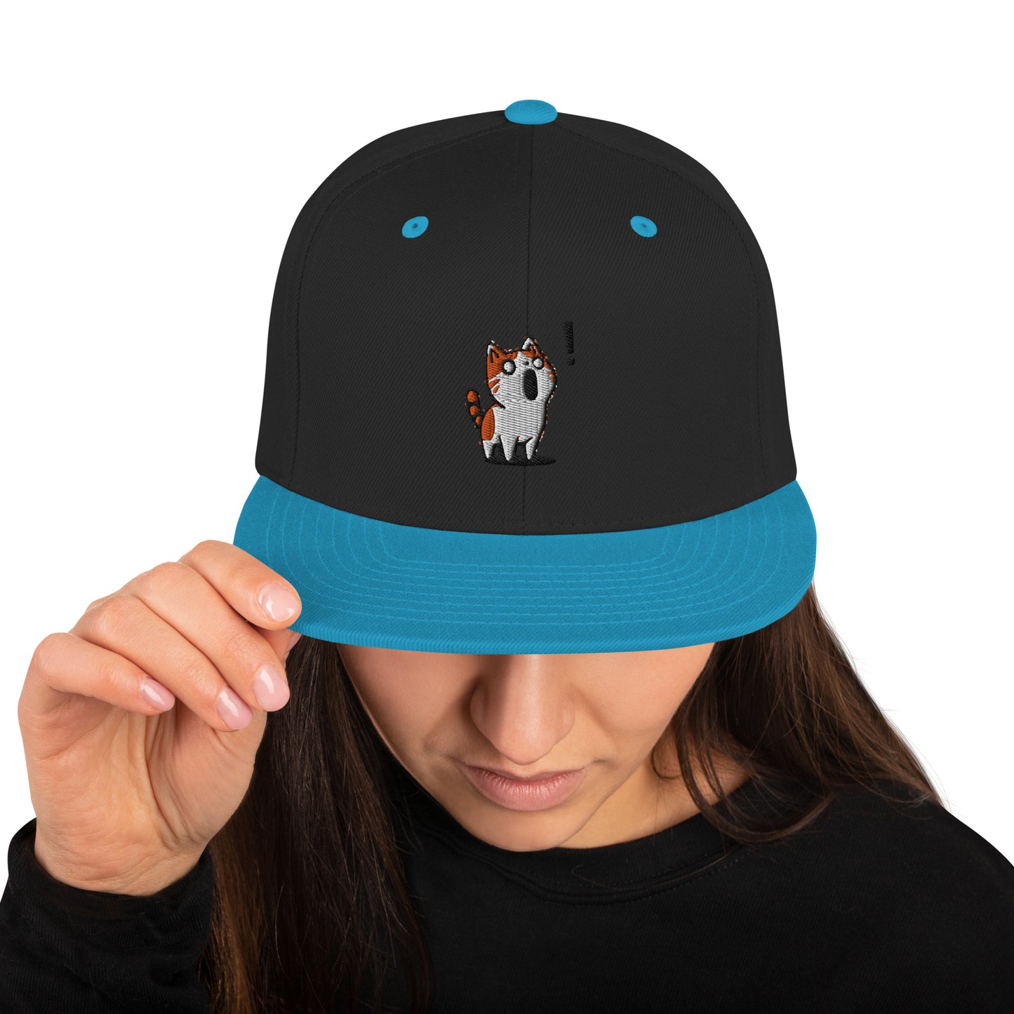 Snapback Hat - Cat!