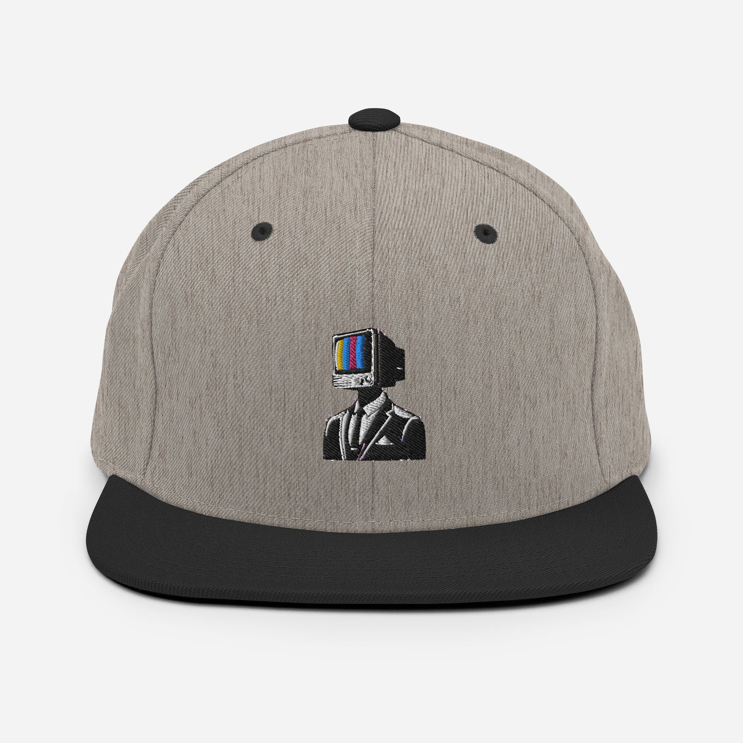 TV Businessman - Snapback Hat