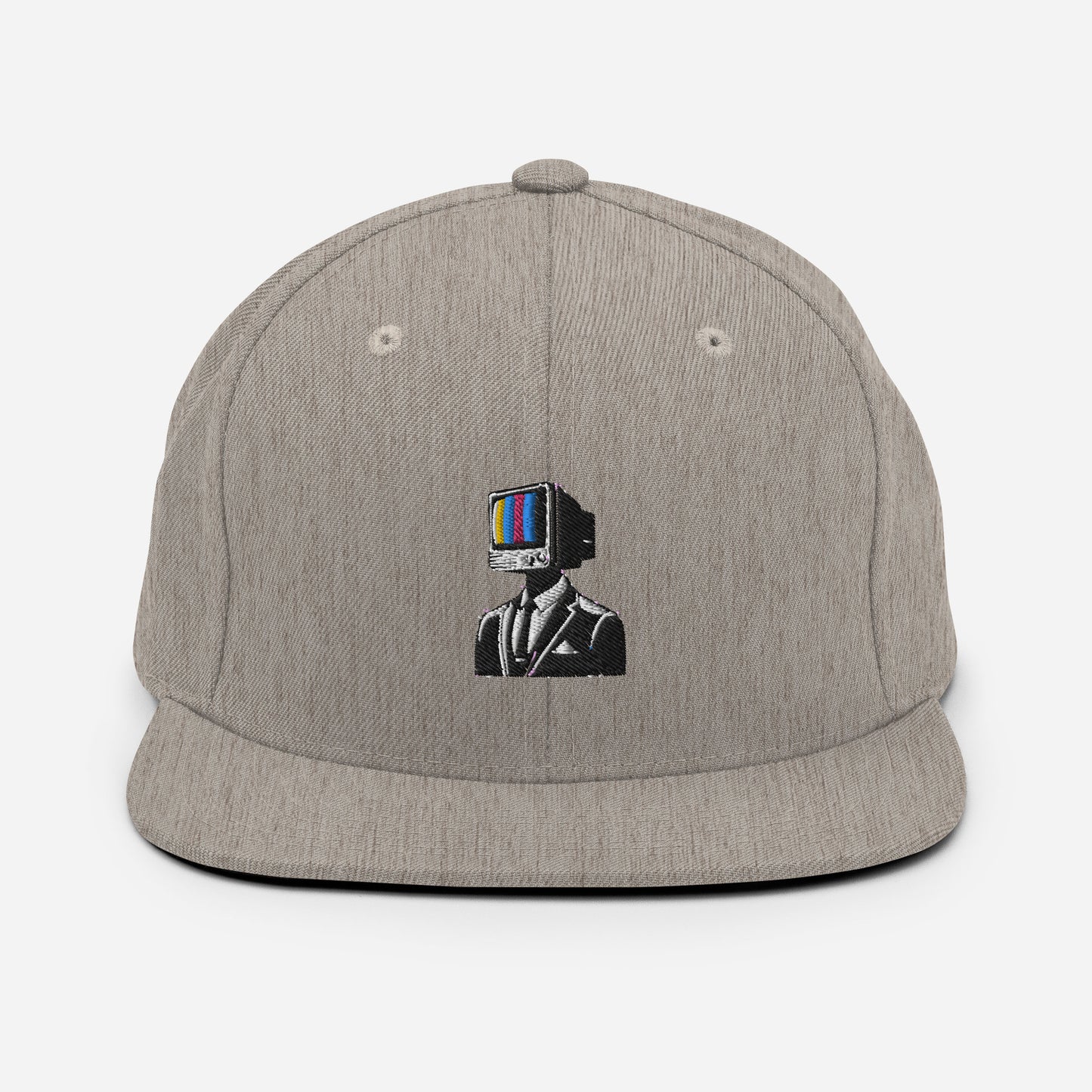 TV Businessman - Snapback Hat