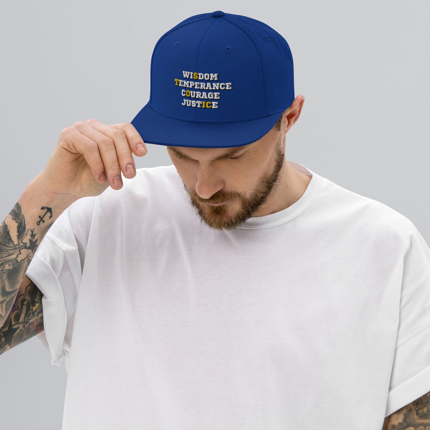 Snapback Hat - Stoic Virtues