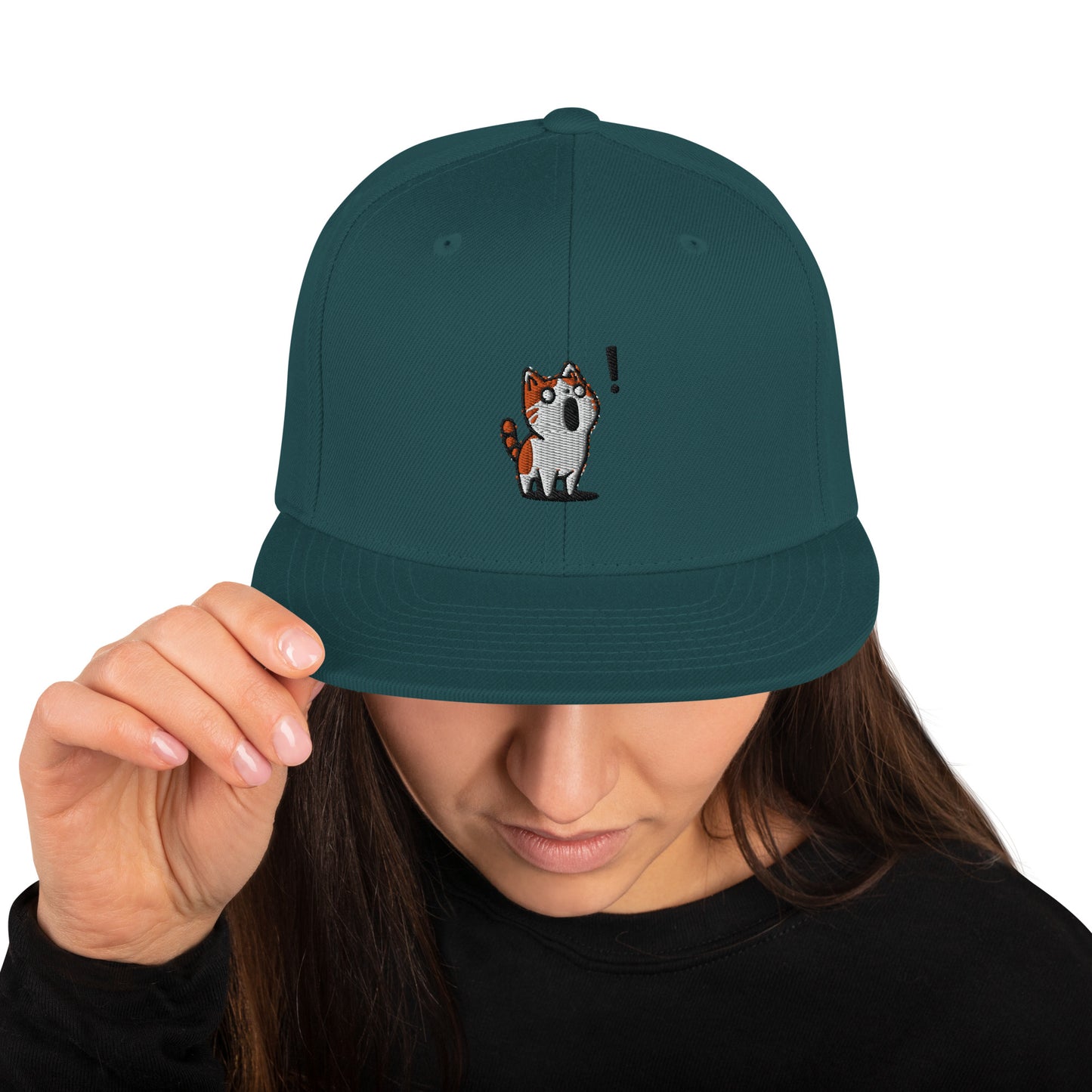 Snapback Hat - Cat!