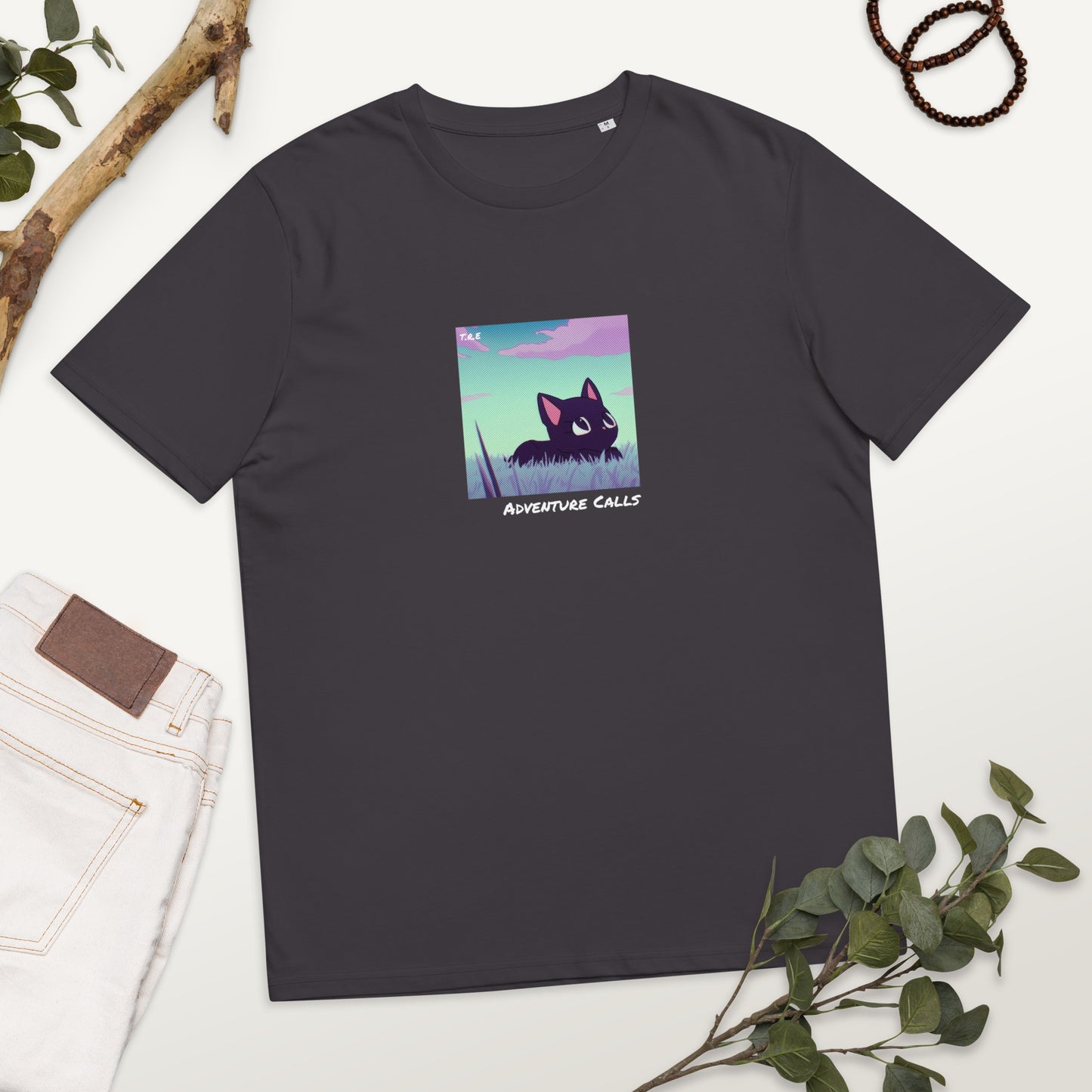 Unisex Organic Cotton T-Shirt - Adventure Calls