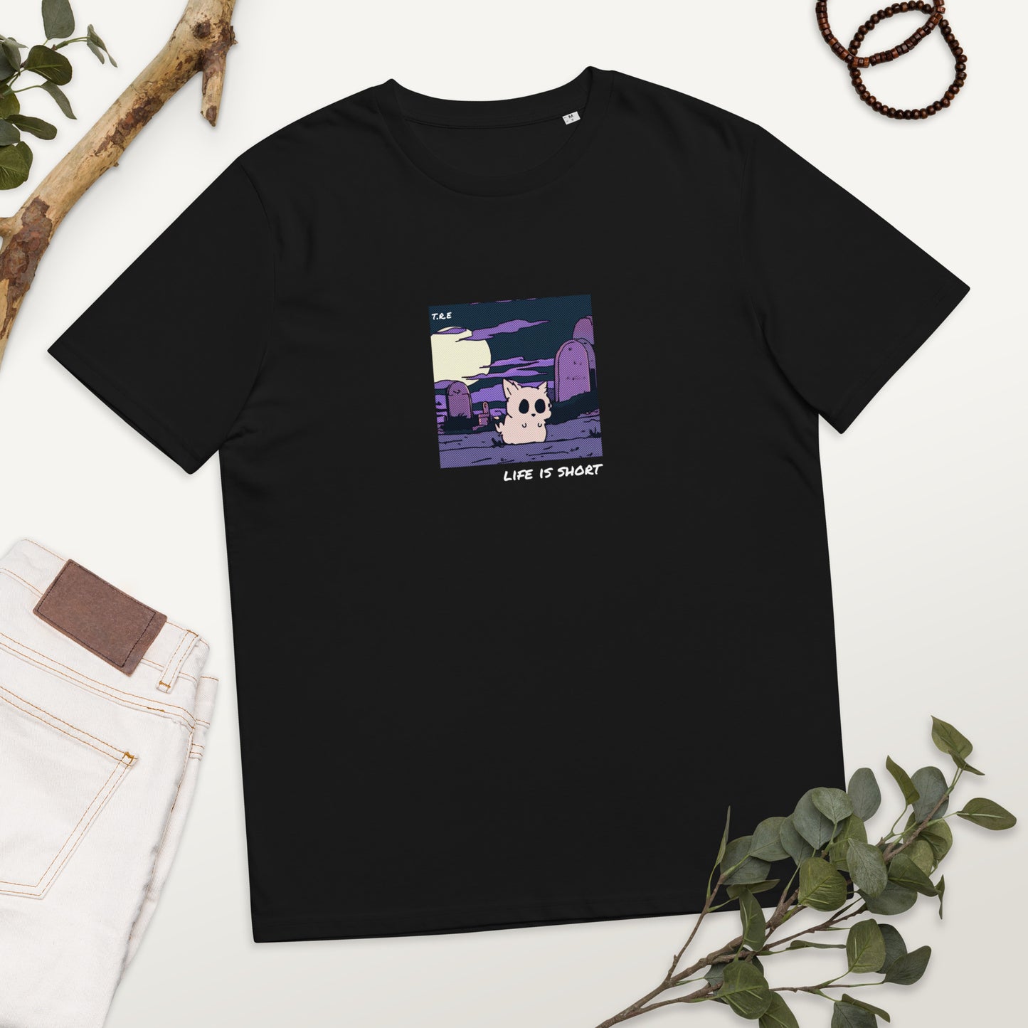 Unisex Organic Cotton T-Shirt - Life Is Short
