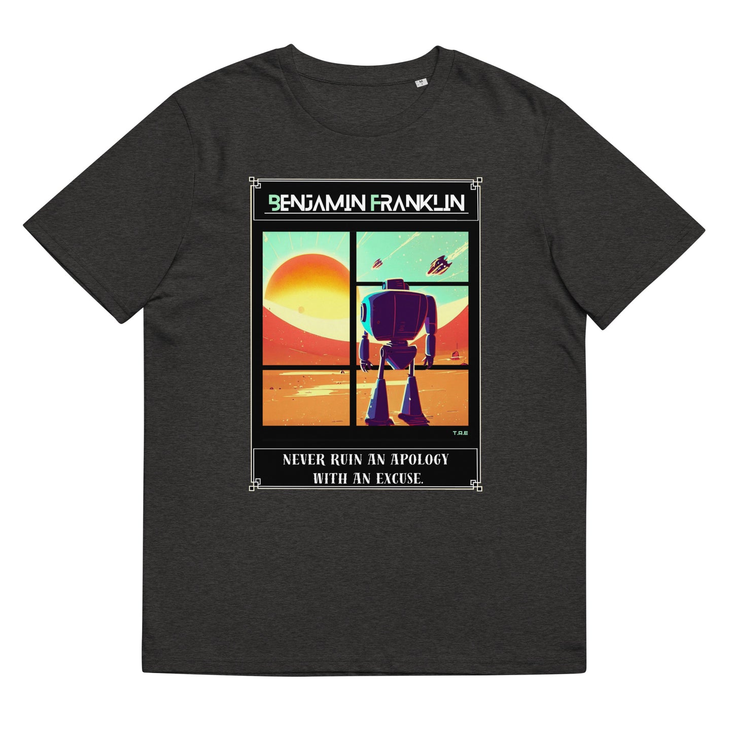 Unisex organic T-Shirt - Benjamin Franklin
