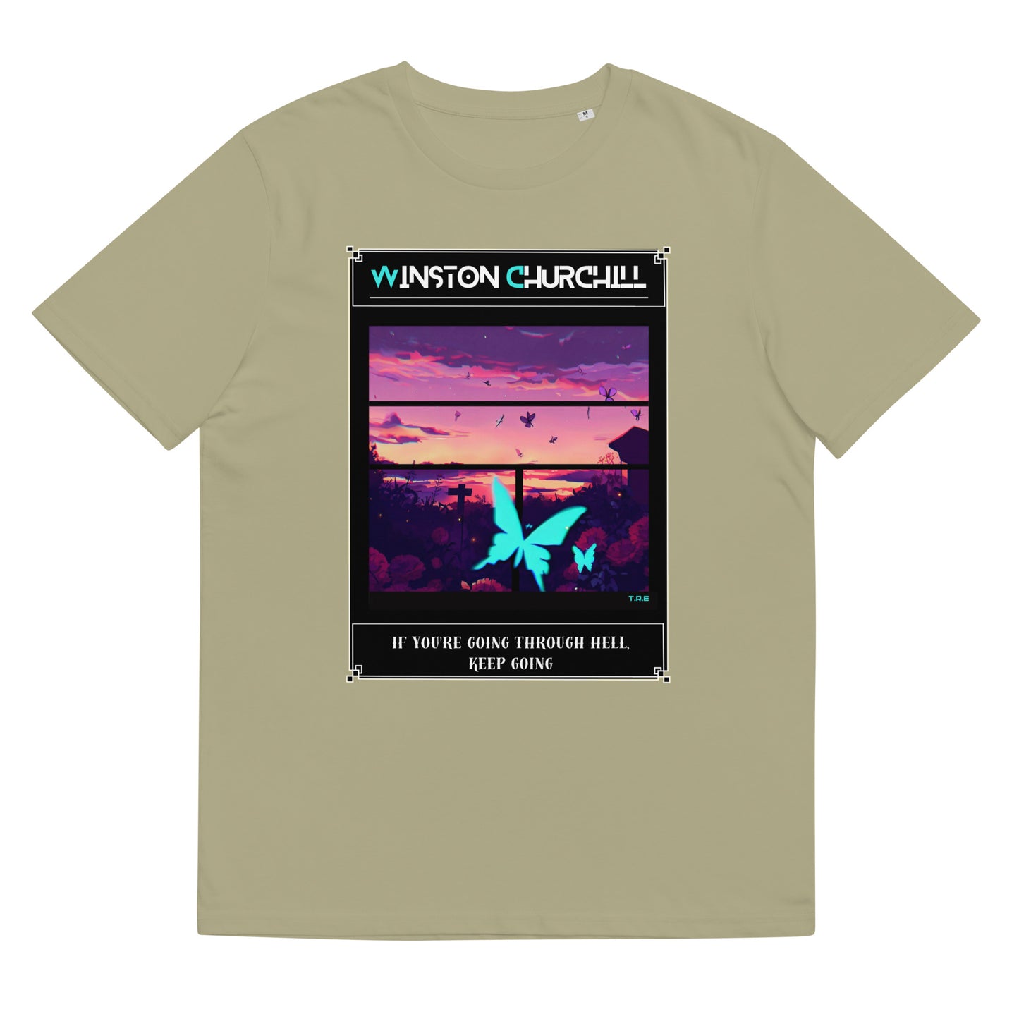 Unisex Organic T-Shirt - Winston Churchill