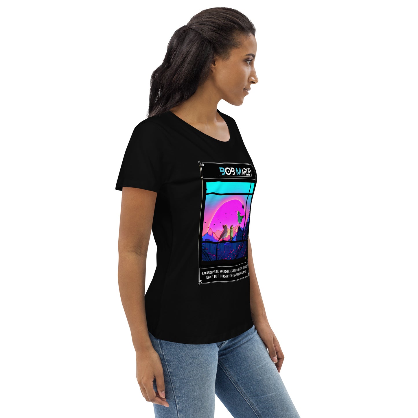 Women's Premium T-Shirt - Bob Marley