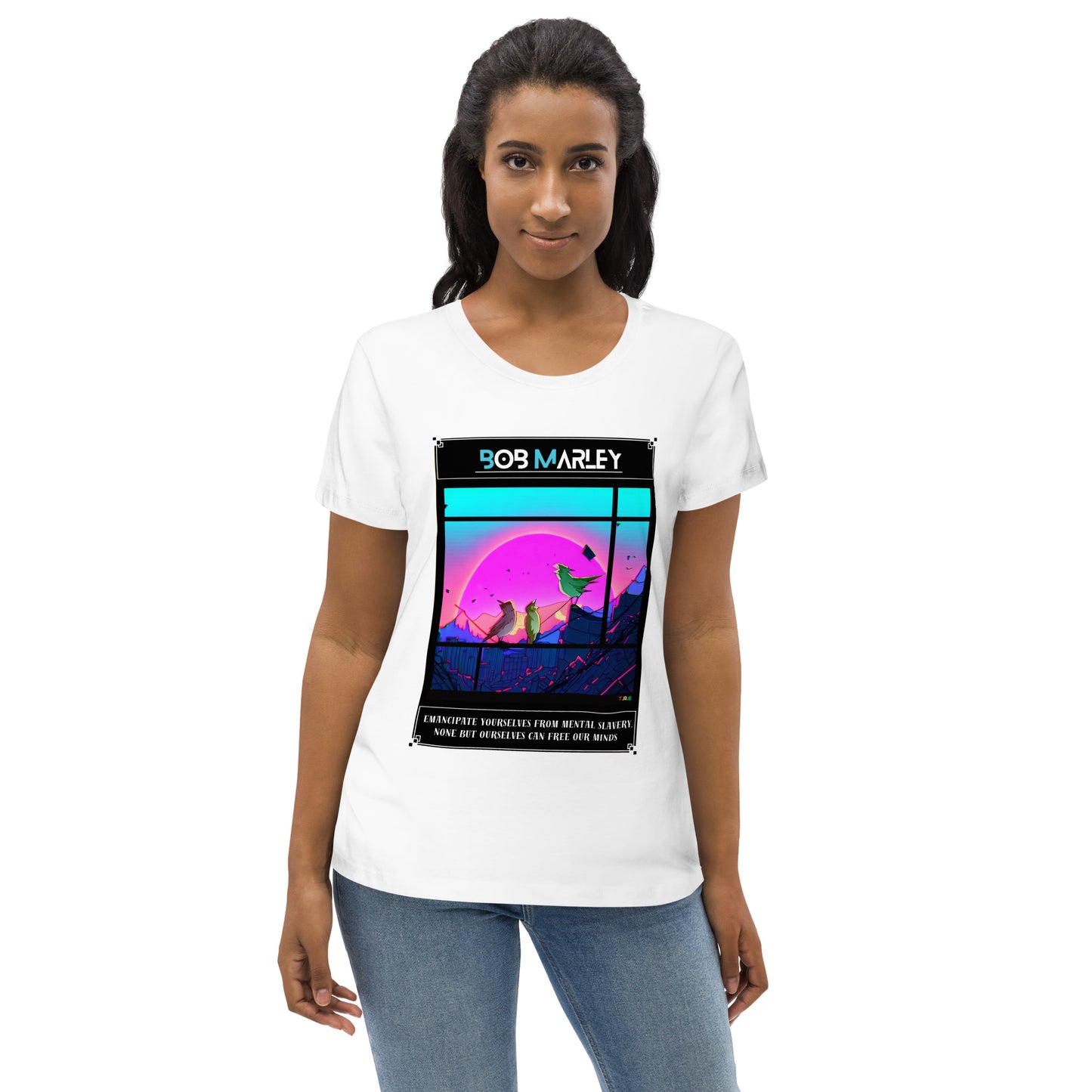 Women's Premium T-Shirt - Bob Marley